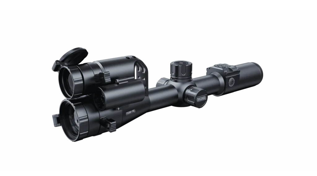 Fúzny zameriavač TD62-70 LRF 940NM termovízia + nočné videnie + laserový diaľkomer